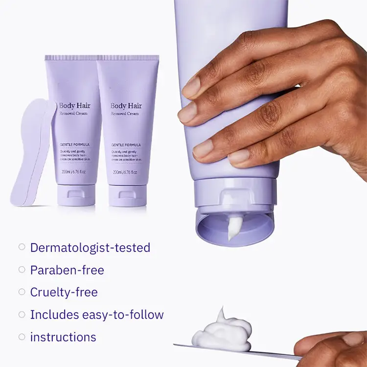 ຄີມ Depilatory ແມ່ນຫຍັງແລະມັນເອົາຜົມອອກໄດ້ແນວໃດໂດຍບໍ່ມີຄວາມເຈັບປວດ