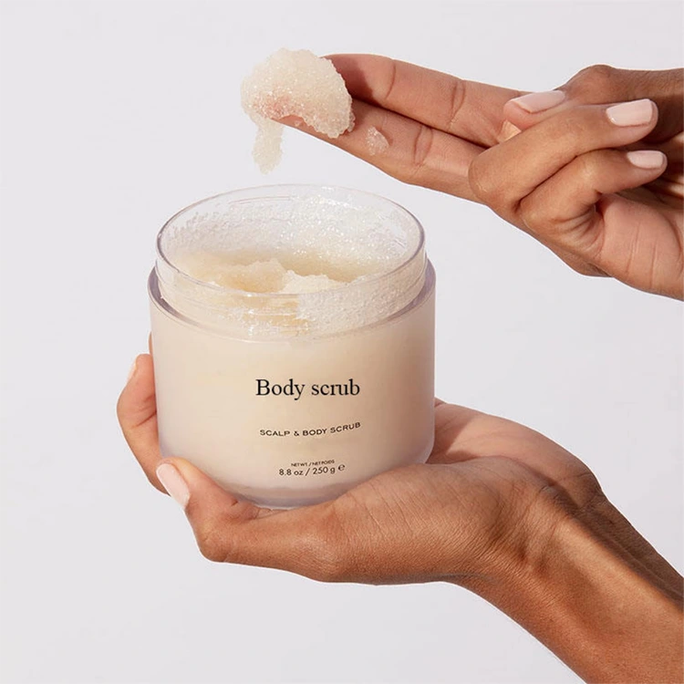 scrub ທໍາມະຊາດ exfoliating