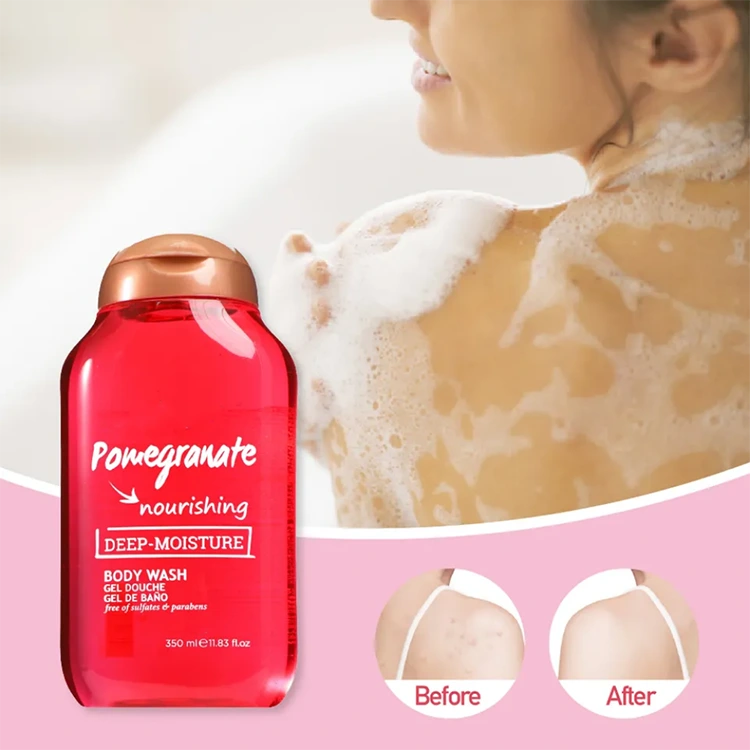 ການລ້າງຮ່າງກາຍຂີງ Pomegranate ລ້າງ